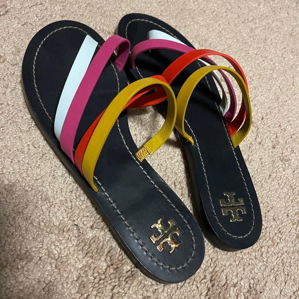 Colorful Tory Burch Sandals